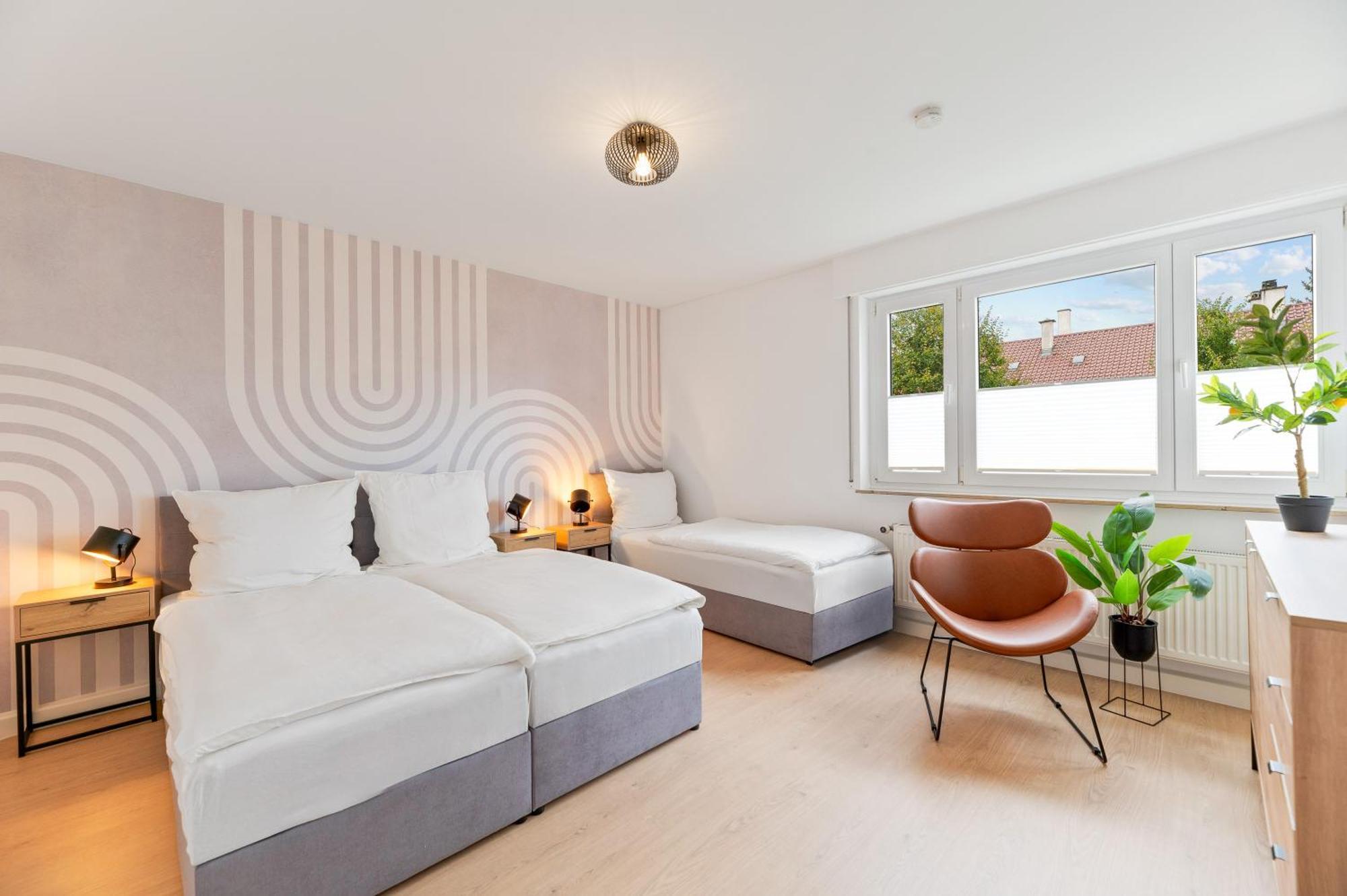 Appartamento Westside Flat - 5Min To Downtown Ludwigsburg Esterno foto