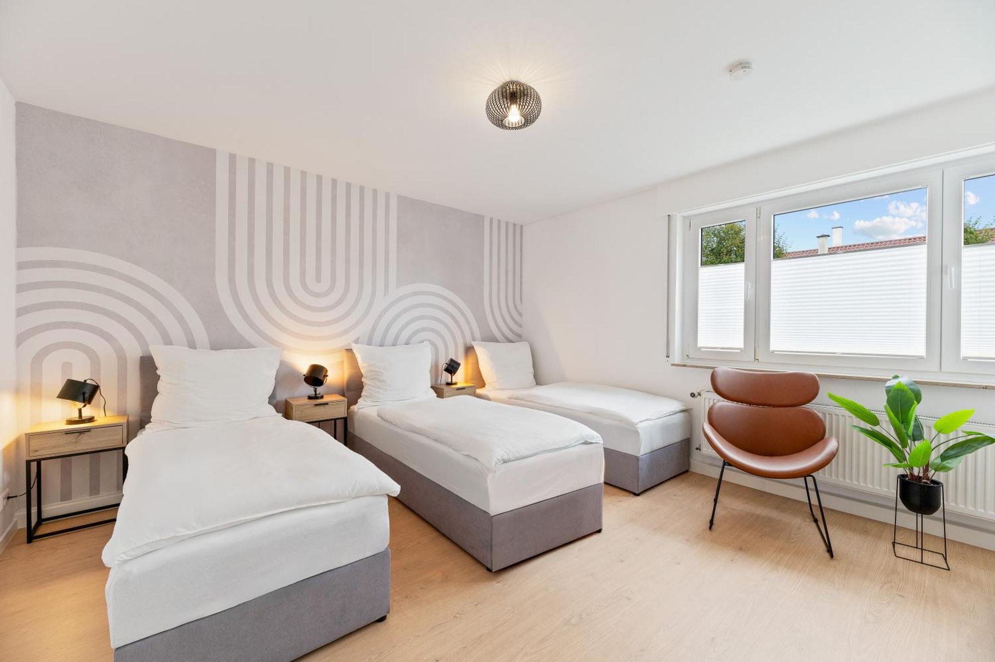 Appartamento Westside Flat - 5Min To Downtown Ludwigsburg Esterno foto